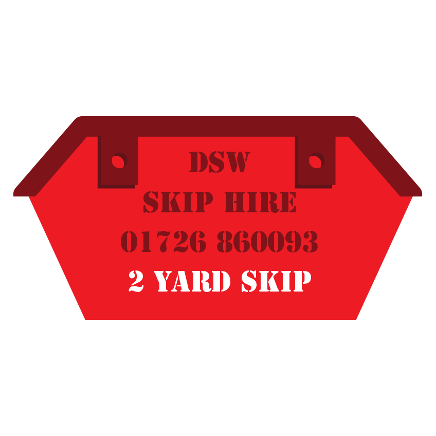 2 Yard Skip Hire Image - DSW Cornwall