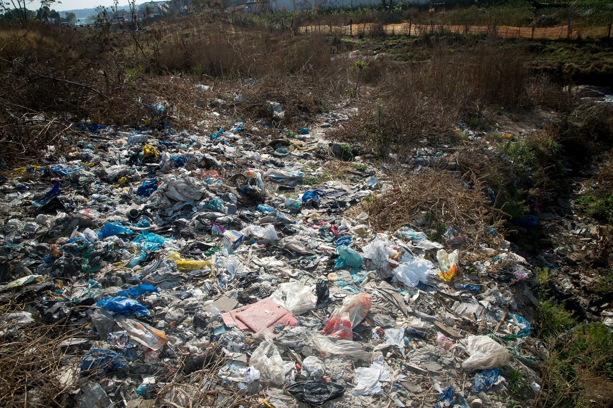 An illegal dump in Cornwall